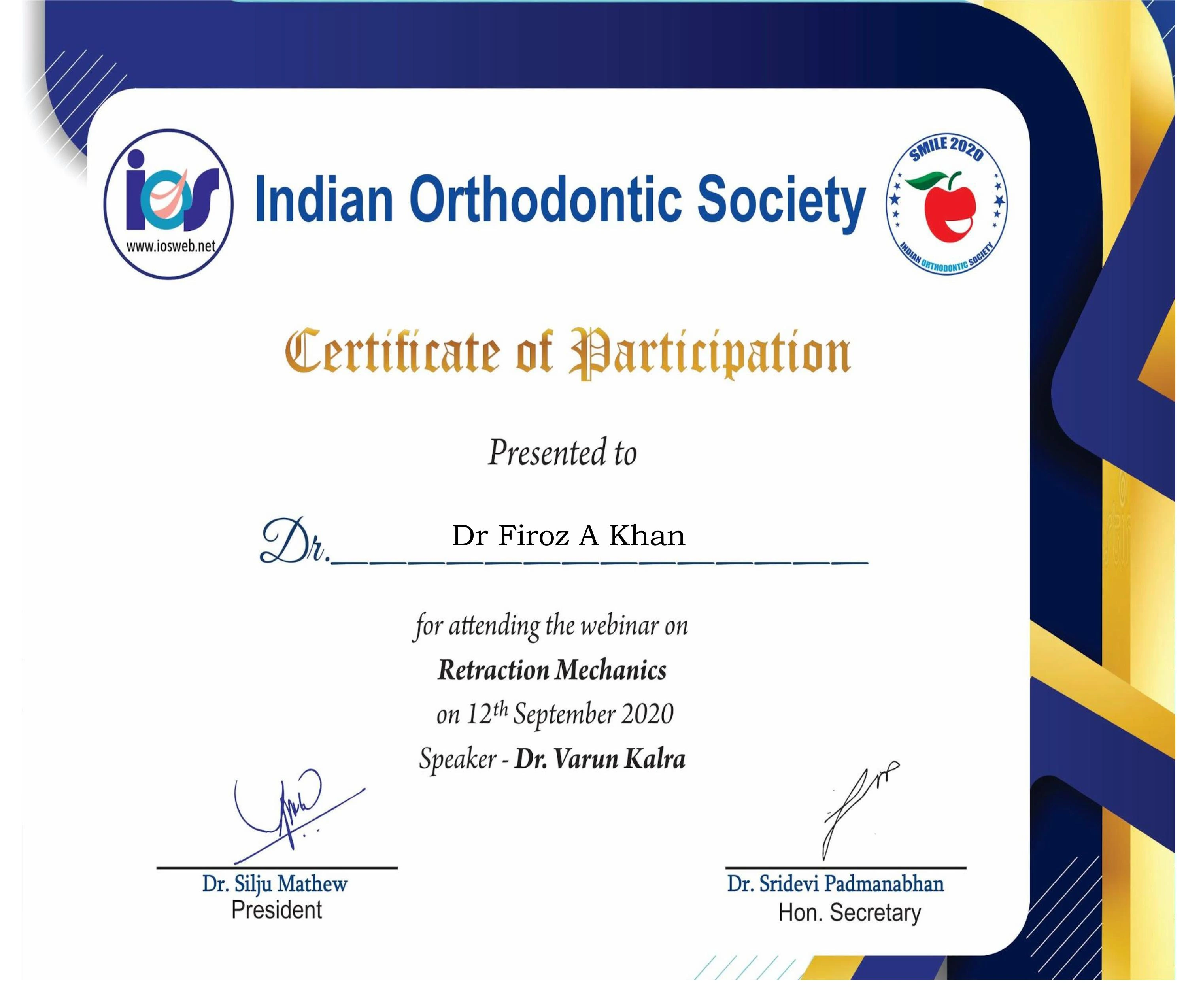 Certificate 2